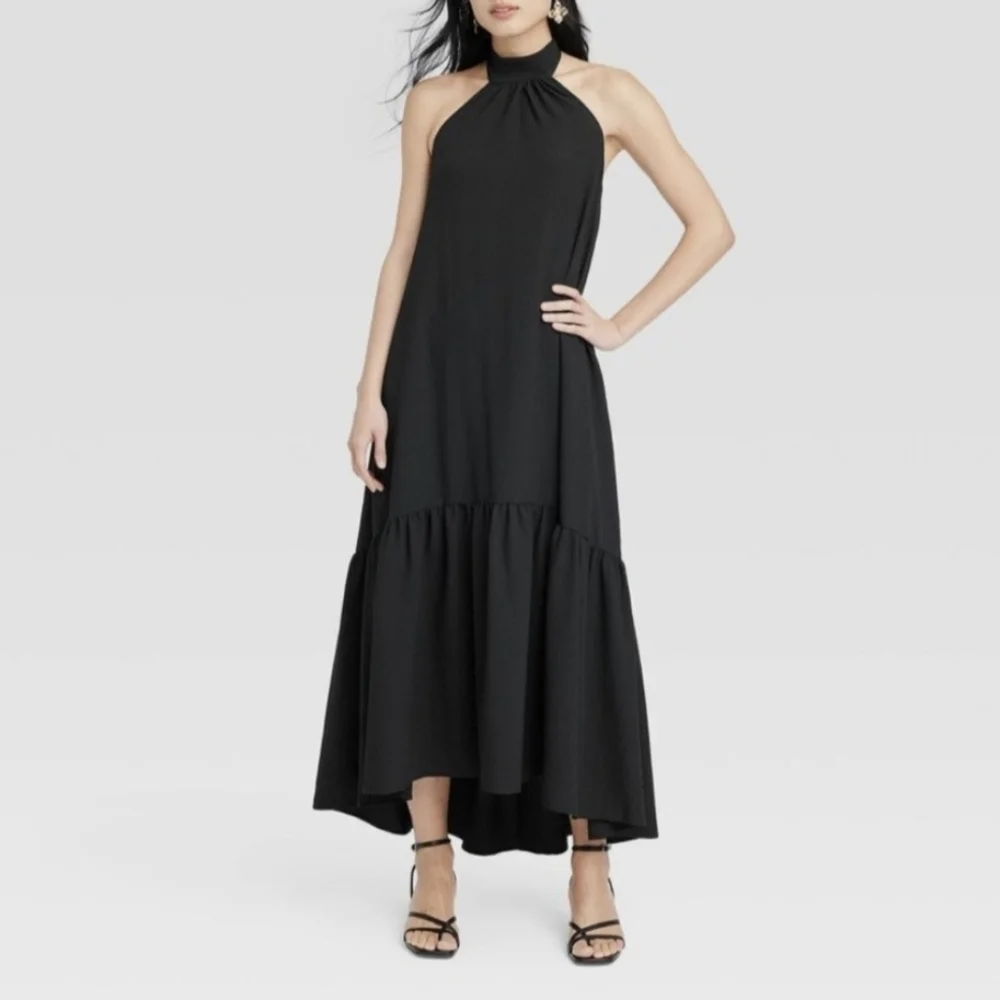 Halter Midi Dress - Picture 3 of 4